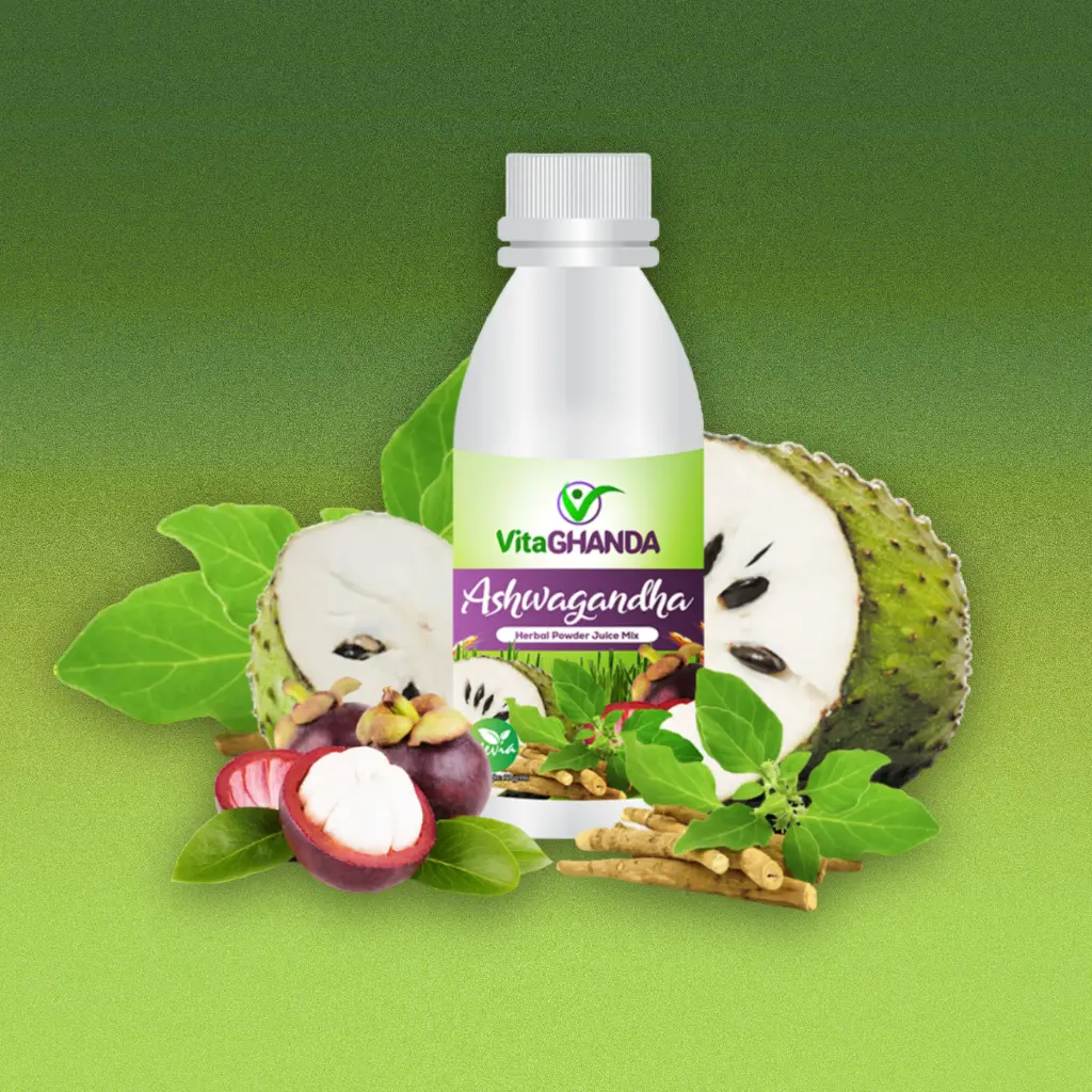 VitaGhanda Ashwagandha Powder Juice Drink