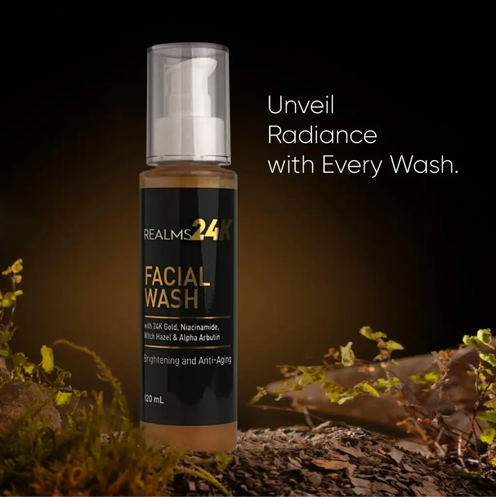 Realms 24K Facial Wash